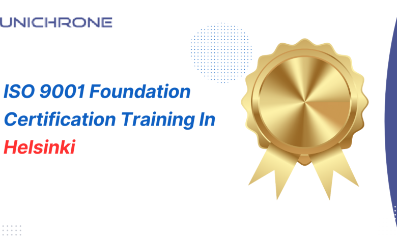 ISO 9001 Foundation Certification Training