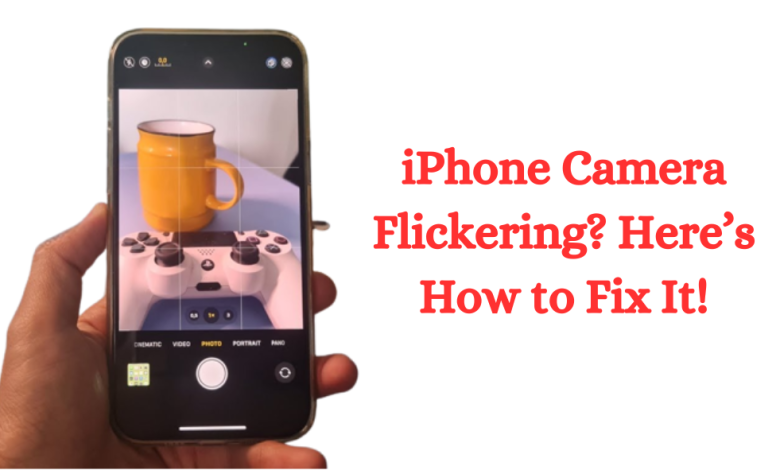 iPhone Camera Flickering